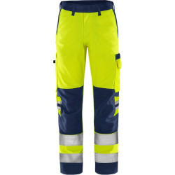 Fristads high vis Green broek klasse 2 2651 GPLU