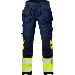 FRISTADS Hi Vis Werkbroek Stretch Dames Klasse 1 2709 Plu