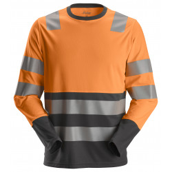 AllroundWork, High-Vis T-Shirt met lange mouwen KL2



