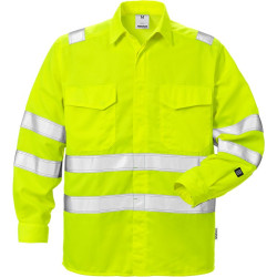 FRISTADS Hi Vis Overhemd Klasse 3 7049 Spd