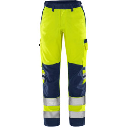 Fristads High vis Green broek dames klasse 2 2642 GPLU