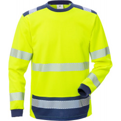 FRISTADS Hi Vis T-Shirt Lange Mouwen Klasse 3 7724 Thv