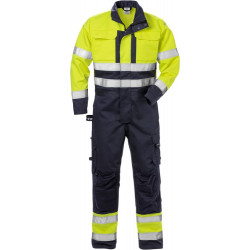 FRISTADS Flame Hi Vis Overall Klasse 3 8084 Flam