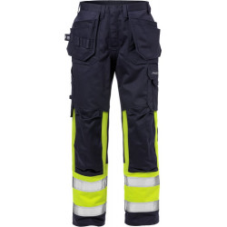 FRISTADS Flame Hi Vis Werkbroek Klasse 1 2586 Flam