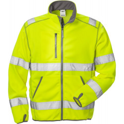 FRISTADS Hi Vis Softshelljack Klasse 3 4840 Ssl