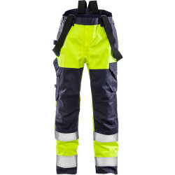 FRISTADS Flame Hi Vis Airtech® Shellbroek Klasse 2 2152 Flr