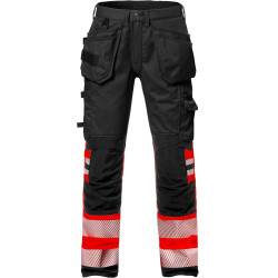 FRISTADS Hi Vis Werkbroek Stretch Klasse 1 2706 Plu