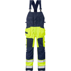 FRISTADS Hi Vis Amerikaanse Overall Klasse 2 1014 Plu