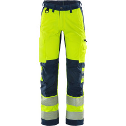 FRISTADS Hi Vis Werkbroek Klasse 2 Flexforce