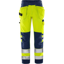 Fristads High vis Green werkbroek klasse 2 2641 GPLU