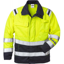 FRISTADS Flamestat Hi Vis Jack Klasse 3 4175 Aths