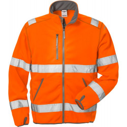 FRISTADS Hi Vis Softshelljack Klasse 3 4840 Ssl