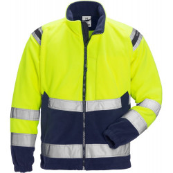 FRISTADS Hi Vis Fleecejack Winddicht Klasse 3 4041 Fe