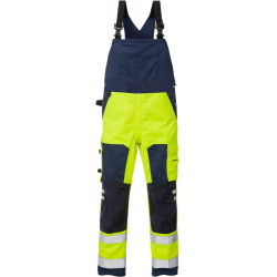 FRISTADS Hi Vis Amerikaanse Overall Klasse 2 1015 Plu