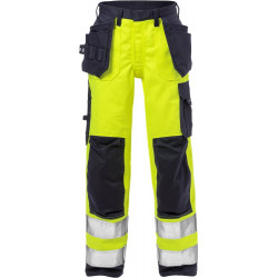 FRISTADS Flame Hi Vis Werkbroek Dames Klasse 2 2589 Flam