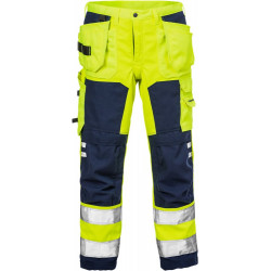 FRISTADS Hi Vis Softshell Werkbroek Klasse 2 2083 Wyh