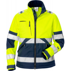 FRISTADS Hi Vis Softshelljack Dames Klasse 2 4183 Wyh