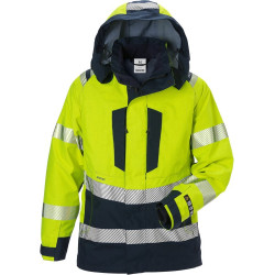 FRISTADS Flamestat Hi Vis Gore-Tex Pyrad® Shelljack Dames Klasse 3 4195 Gxe